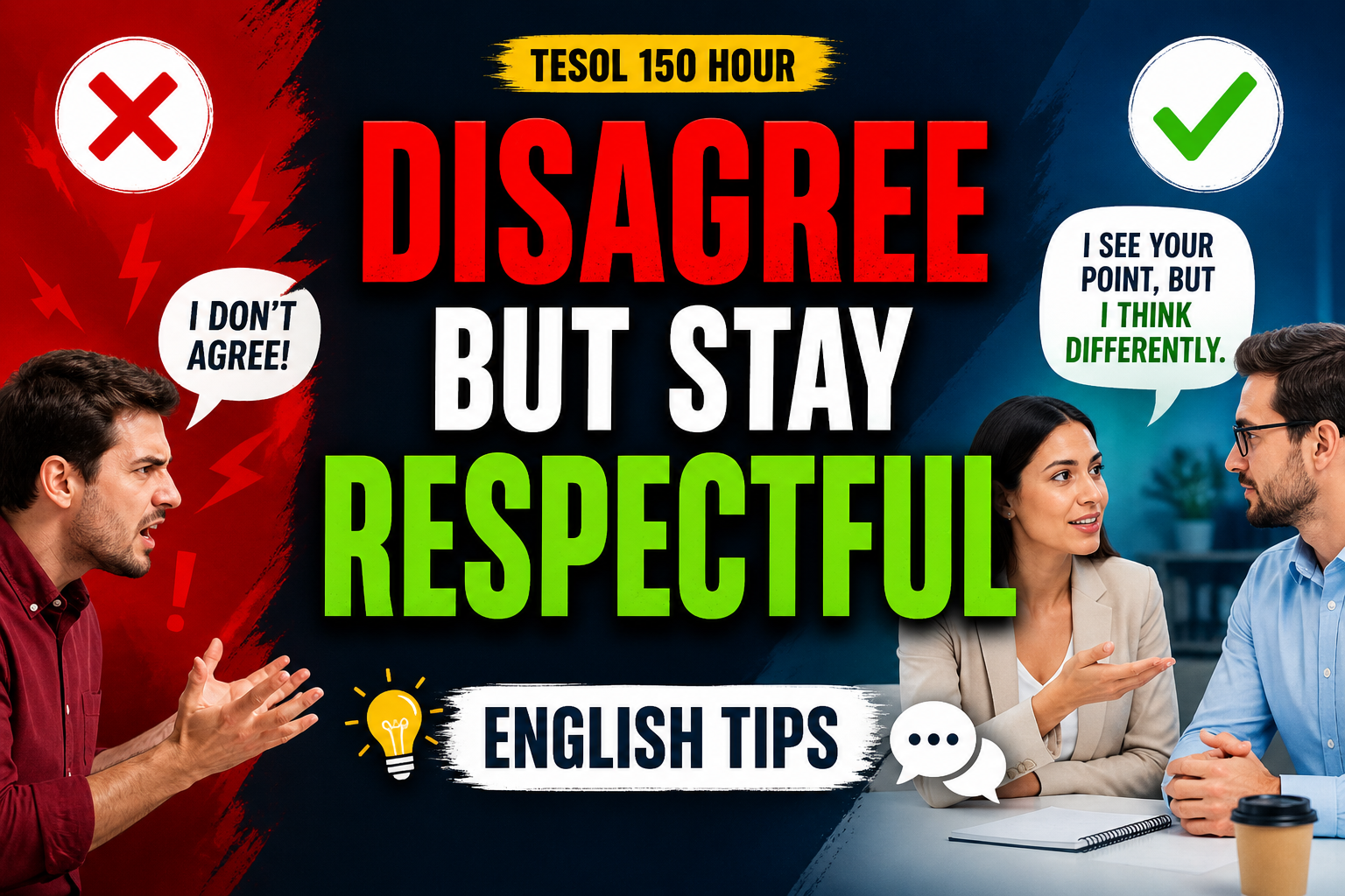 Disagree করলেও Respectful থাকুন- English Tips ।